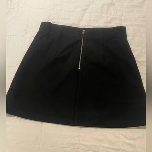 Zara black mini skirt